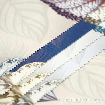 Fabric de tissu bleu marine tissu décoratif